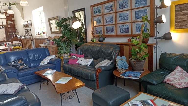 cosy sofas and lounge space to relax after a day hiking up snowdon