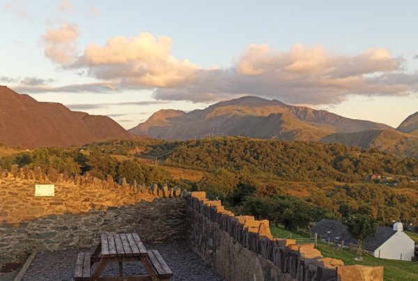 Snowdon at golden hour
